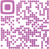 Image du QR code de la carte de visite de 'Pixels & Crayons'